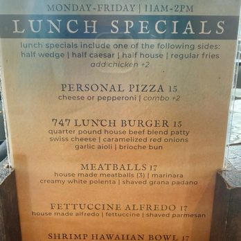 kitchen747 - Lunch Specials (May 2026) - Pizza Near Me - Roseville, California