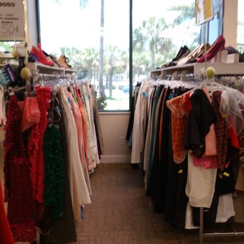 Beach Kiwanis Thrift Store - Some of the clothing inventory - Thrift Stores Near Me - Fort Myers Beach, Florida