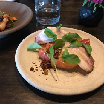 Table X - Heirloom tomatoes yummy - New American Near Me - Salt Lake City, Utah