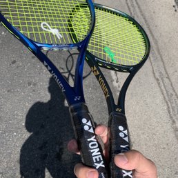 New Yonex Ezone 98 and Yonex VCore Pro 97HD both with Yonex PolyTour Pro