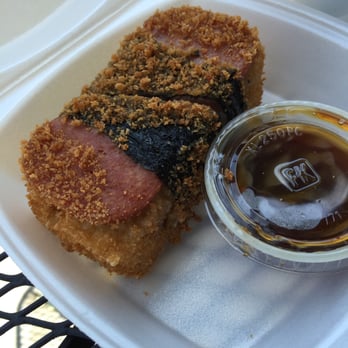 Island Style Cafe - Deep fried spam musubi - Hawaiian Near Me - Santee, California