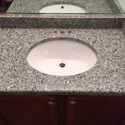 platinum blue granite in master bath