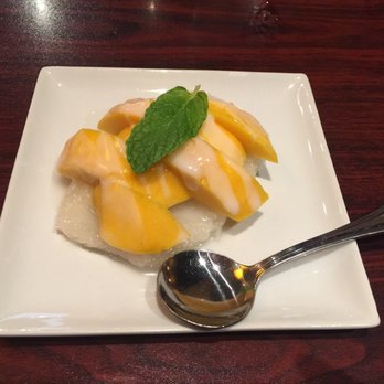 Mai Thai Restaurant - Mango sticky rice was beautifully delicious - Thai Near Me - Austin, Texas Mai Thai Restaurant - Mango sticky rice was beautifully delicious - Thai Near Me - Austin, Texas