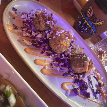 Mr Taco Cantina - Stuffed jalapeños & a paloma served on a broken cantarito. - Mexican Near Me - Galveston, Texas Mr Taco Cantina - Stuffed jalapeños & a paloma served on a broken cantarito. - Mexican Near Me - Galveston, Texas