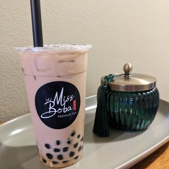 MissBoba - Black milk tea, 75% sweet, with boba - Bubble Tea Near Me - Kent, Washington MissBoba - Black milk tea, 75% sweet, with boba - Bubble Tea Near Me - Kent, Washington
