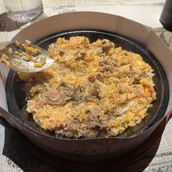 Sizzling Lunch - Kimchi Beef Pepper Rice with extra cheese - Japanese Near Me - San Jose, California Sizzling Lunch - Kimchi Beef Pepper Rice with extra cheese - Japanese Near Me - San Jose, California
