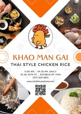 Chick It Out " Khao Man Gai" by null