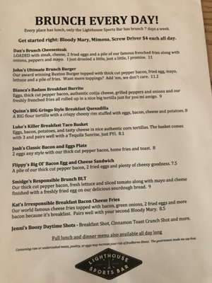 Menu photo 5 Lighthouse Sports Bar Buxton, NC Menu photo 5 Lighthouse Sports Bar Buxton, NC