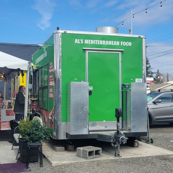 Al’s Mediterranean Food - Outside located in The backyard community - Food Trucks Near Me - Jacksonville, Oregon