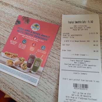 Tropical Smoothie Cafe - Juice Bars & Smoothies Near Me - West Palm Beach, Florida Tropical Smoothie Cafe - Juice Bars & Smoothies Near Me - West Palm Beach, Florida