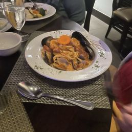 Seafood pasta