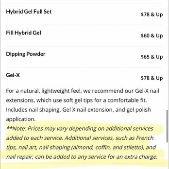 Golden Hour Nails Spa - No where does it say they charge to "cut down" nor have I been charged in the past for it - Nail Salons Near Me - Las Vegas, Nevada Golden Hour Nails Spa - No where does it say they charge to "cut down" nor have I been charged in the past for it - Nail Salons Near Me - Las Vegas, Nevada