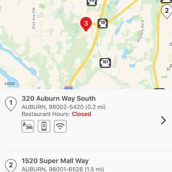 Burger King - False advertising - Burgers Near Me - Auburn, Washington