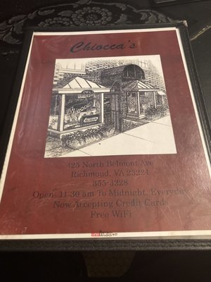 Chiocca's by null