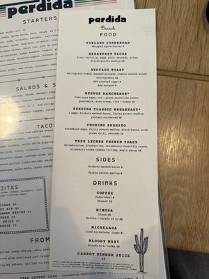 Menu photo 6 Perdida - Mexican Kitchen Denver, CO
