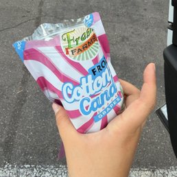 this is the bag of frozen grapes