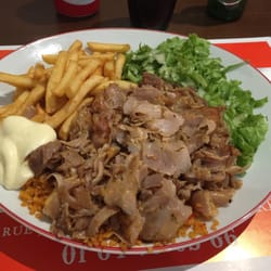 Efes - Assiette doner kebab sans tomate et oignon :)