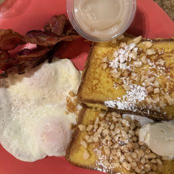 Kountry Kitchen - Breakfast sampler with macadamia nut French toast - American Near Me - Kapaa, Hawaii Kountry Kitchen - Breakfast sampler with macadamia nut French toast - American Near Me - Kapaa, Hawaii