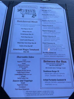 Menu photo 4 Mankas Grill Fairfield, CA Menu photo 4 Mankas Grill Fairfield, CA