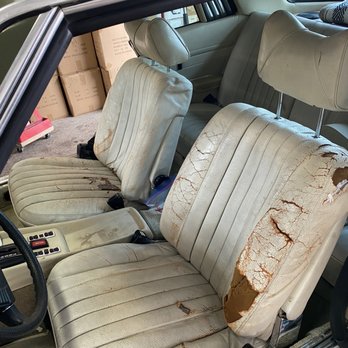 Ultra Trim Auto Restyling - Before - Auto Upholstery Near Me - Carson, California