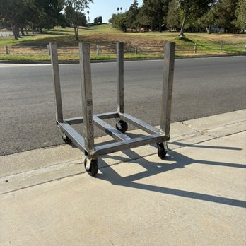 Automated Entry Services - Custom made cart for moving materials - Fences & Gates Near Me Automated Entry Services - Custom made cart for moving materials - Fences & Gates Near Me