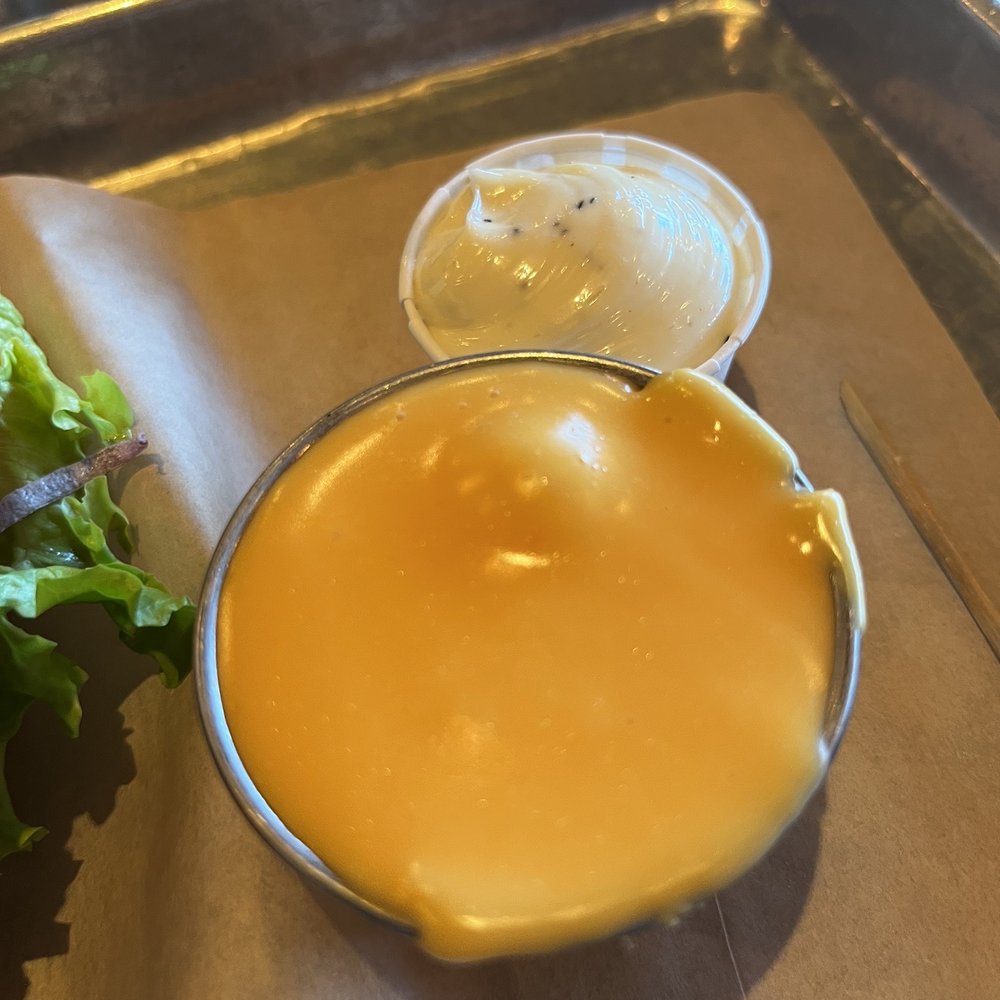 Charred Burger + Bar - Beer cheese sauce and truffle aioli - Burgers Near Me - Omaha, Nebraska Charred Burger + Bar - Beer cheese sauce and truffle aioli - Burgers Near Me - Omaha, Nebraska