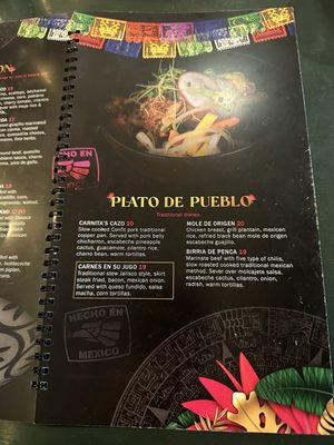Menu photo 3 Agave Underground Fort Collins, CO