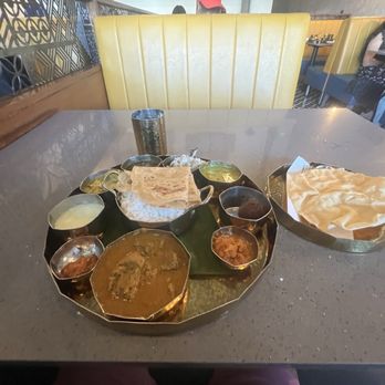 Anjappar - Mutton thali - Indian Near Me - Dublin, California