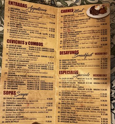 Menu photo 3 Mikuna Peruvian Takeout Scarsdale, NY Menu photo 3 Mikuna Peruvian Takeout Scarsdale, NY