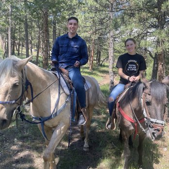 Sundance Trail Guest Ranch - My wife and I on our trail ride! - Hotels Near Me - Red Feather Lakes, Colorado Sundance Trail Guest Ranch - My wife and I on our trail ride! - Hotels Near Me - Red Feather Lakes, Colorado