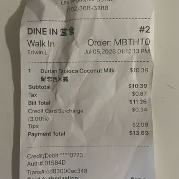 Sweet Talk - They secretly charge 20% plus 3% for using CC - Desserts Near Me - Las Vegas, Nevada Sweet Talk - They secretly charge 20% plus 3% for using CC - Desserts Near Me - Las Vegas, Nevada