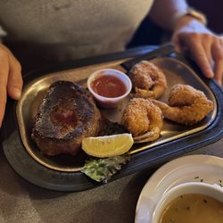 3-D International - Steak and Shrimp