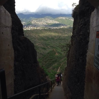 Diamond Head State Monument - Somewhat steep stairs can be dizzying - Parks Near Me - Honolulu, Hawaii