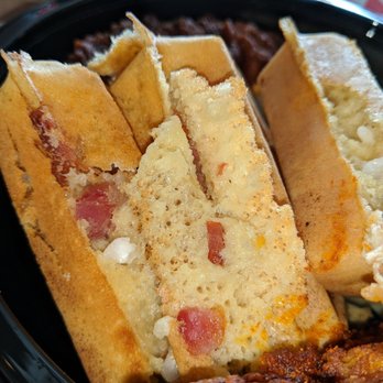 Fry the Coop - Bacon Filled Waffle - American Near Me - Oak Lawn, Illinois Fry the Coop - Bacon Filled Waffle - American Near Me - Oak Lawn, Illinois