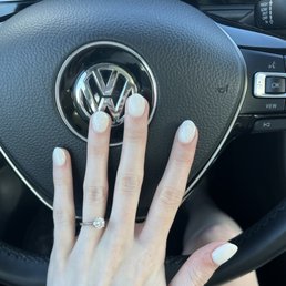 white dip dyed nails white dip dyed nails