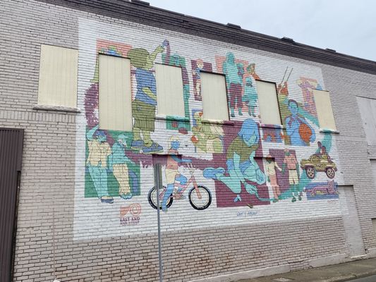 OUT AND ABOUT MURAL - 1598 Washington St E, Charleston, West Virginia ...