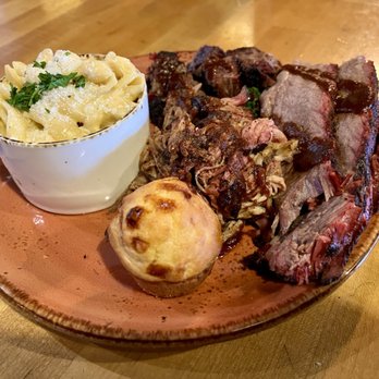 Blind Box BBQ - Restaurant Week 2024 Smokin' Spread - burnt ends, brisket, and pulled pork with Mac 'n cheese. - Barbeque Near Me - Shawnee, Kansas Blind Box BBQ - Restaurant Week 2024 Smokin' Spread - burnt ends, brisket, and pulled pork with Mac 'n cheese. - Barbeque Near Me - Shawnee, Kansas
