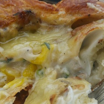 Wanda's Pie In The Sky - Eggs Wanda with mushrooms, spinach, bechamel sauce on top of croissant dough topped with a poached egg and cheese, can you say decadent? - Bakeries Near Me - Toronto, Ontario Wanda's Pie In The Sky - Eggs Wanda with mushrooms, spinach, bechamel sauce on top of croissant dough topped with a poached egg and cheese, can you say decadent? - Bakeries Near Me - Toronto, Ontario