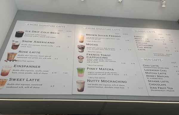 Menu photo 4 A’MORE Caffe New York, NY Menu photo 4 A’MORE Caffe New York, NY