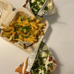 Taco Bags and Queso Fries