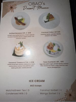 Menu photo 1 Obao New York, NY Menu photo 1 Obao New York, NY
