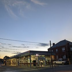 Ossington Subway Station - Ossington subway station at dusk
