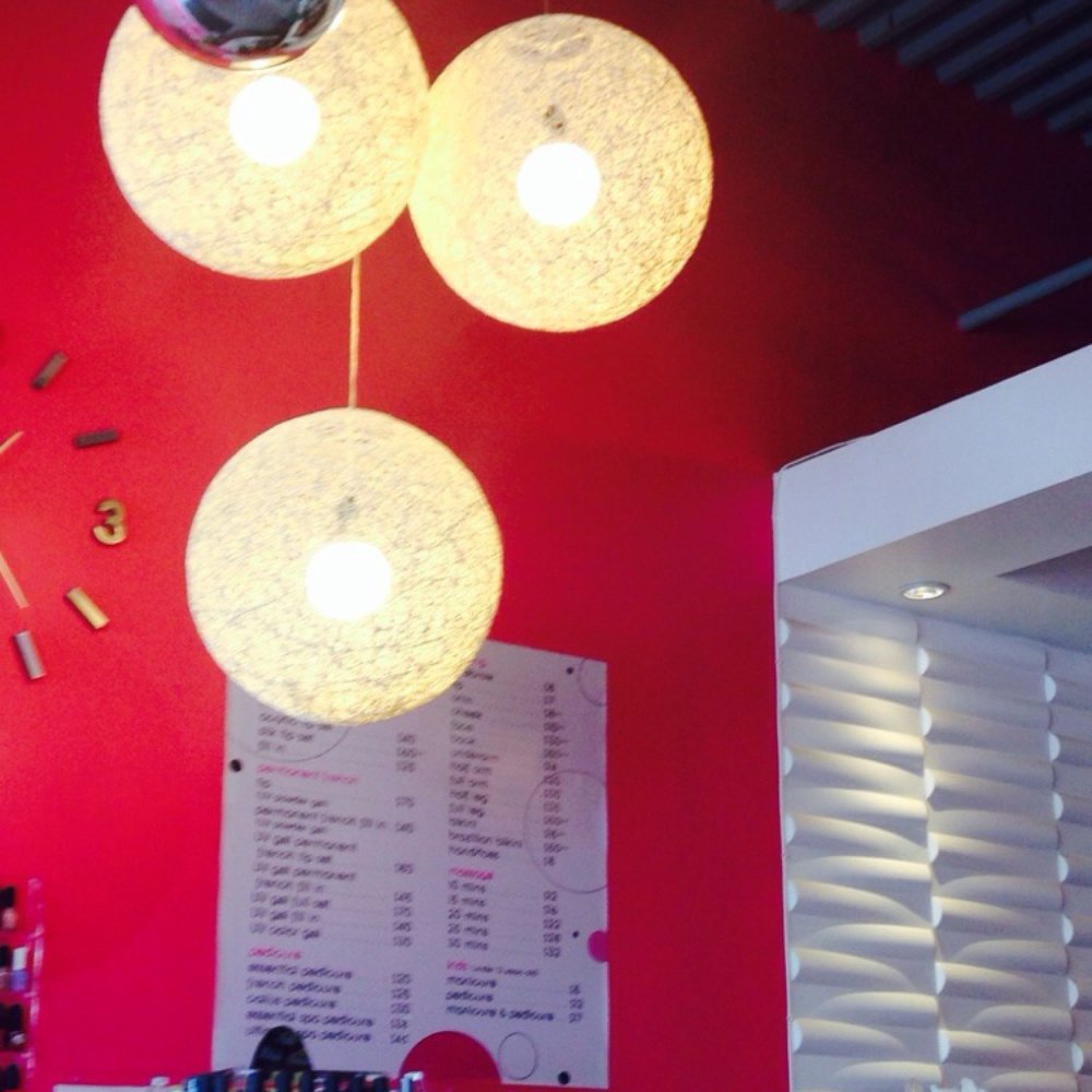 Essential Nail Spa - Hanging light by front entrance - Nail Salons Near Me - Nesconset, New York