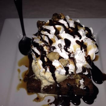 Cafe Baci - Brownie sundae!! - Italian Near Me - Westbury, New York Cafe Baci - Brownie sundae!! - Italian Near Me - Westbury, New York