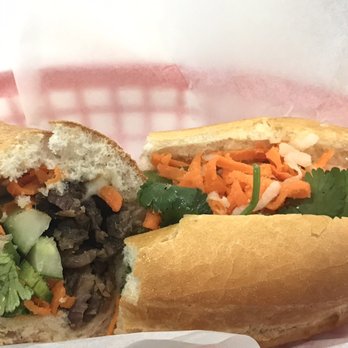 My Baguettes - Grilled pork banh mi - Vietnamese Near Me - Houston, Texas