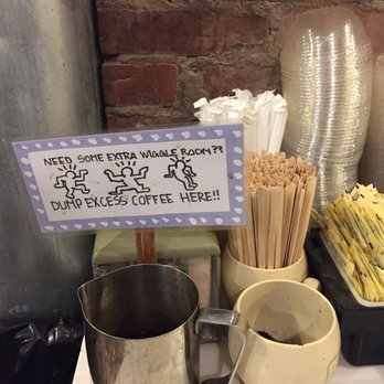 Good Karma Cafe - Not sure what they use the excess coffee for. - Coffee & Tea Near Me - Philadelphia, Pennsylvania