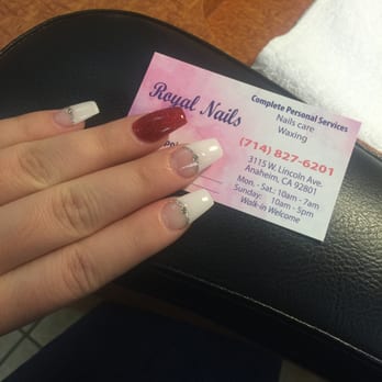 Royal Nails - Perfect job by Lynn.!!! Will be back and def recommend !!! - Nail Salons Near Me - Anaheim, California Royal Nails - Perfect job by Lynn.!!! Will be back and def recommend !!! - Nail Salons Near Me - Anaheim, California