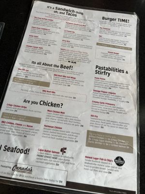 Menu photo 1 Eastwood's Grill & Lounge Windsor, ON