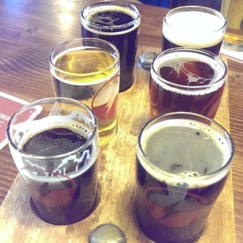 Scorched Earth Brewing Company - Beer Flight of 6 beers for $10 - Breweries Near Me - Algonquin, Illinois