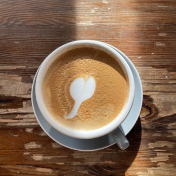 Coffee Tomo - almond milk latte - Coffee & Tea Near Me - Los Angeles, California